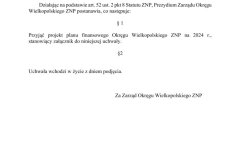 16_2023 Uchwała Prezydium ZO Wielkopolskiego ZNP