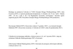 19_2023 Uchwała Prezydium ZO Wielkopolskiego ZNP