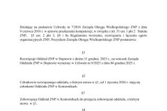 28_2023 Uchwała Prezydium ZO Wielkopolskiego ZNP